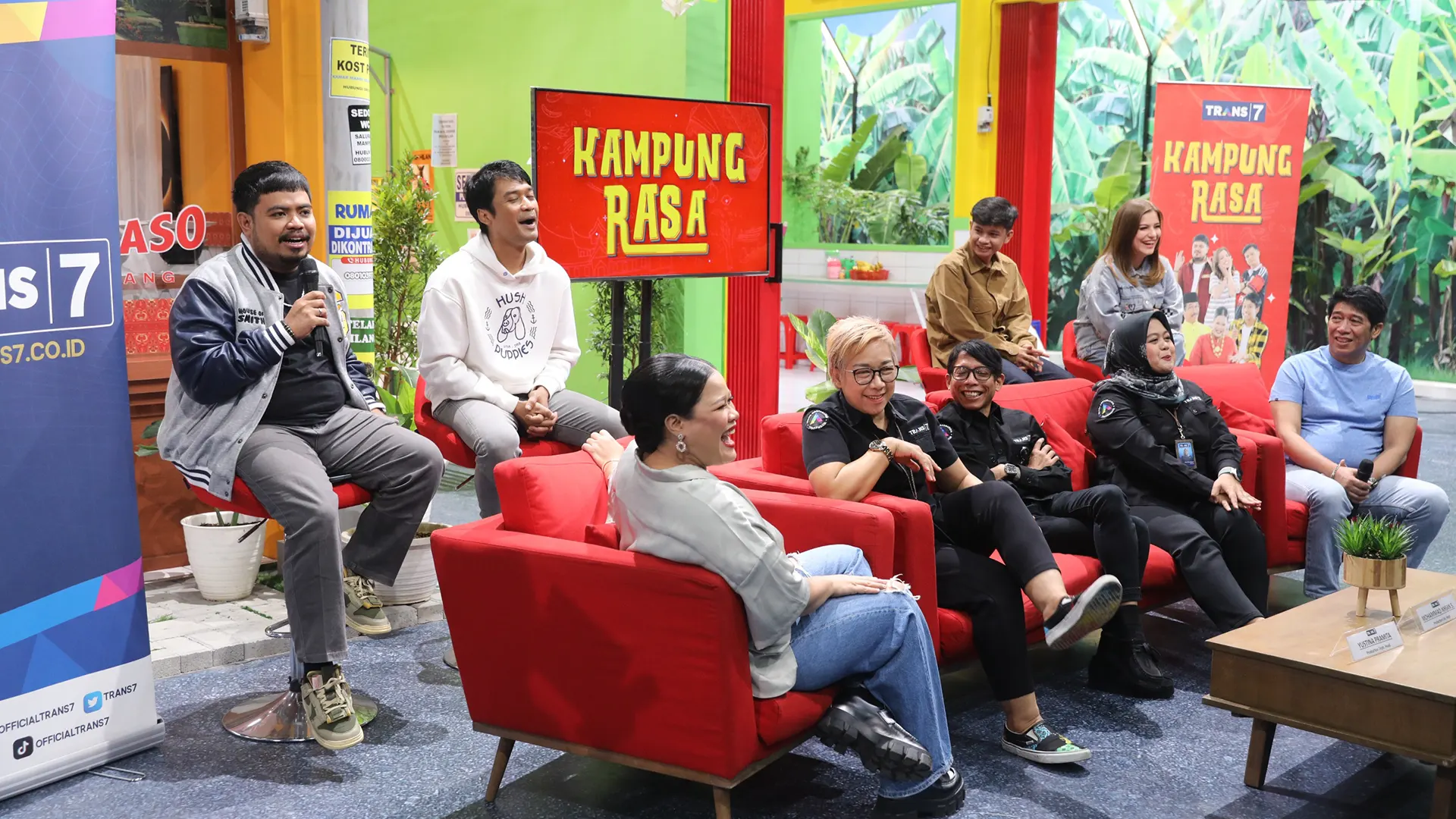 Dicky Diffie Foto: Press Conference Program Kampung Rasa TRANS7